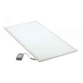 DL210379/TW  Piano R 126 OP; 58W 1400mA 1195x595mm White Recessed LED Panel Opal Diffuser 4500lm 3000K 110° IP44